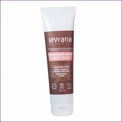 Levrana Coffee Gel Face Scrub