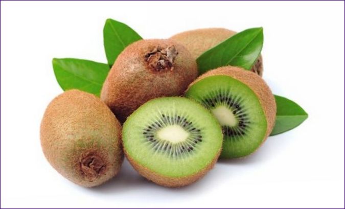 kiwi-frukt mask