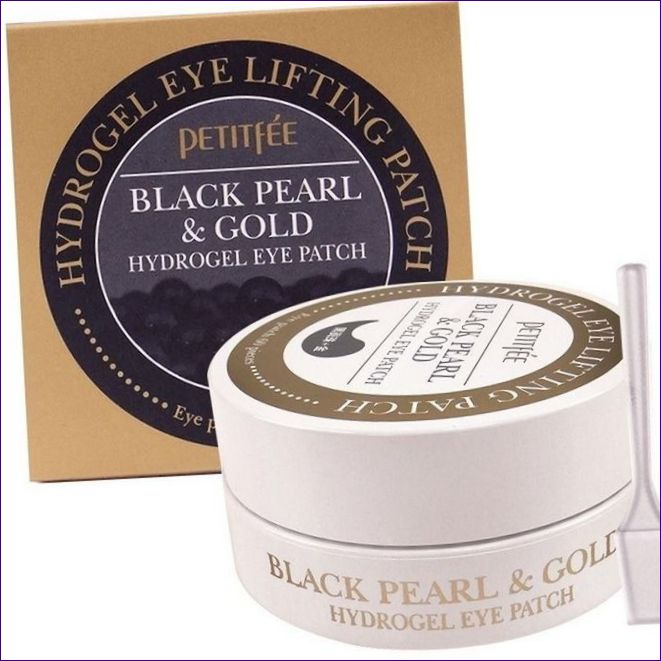 Petitfee Black Pearl Gold Hydrogel Eye Patch