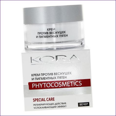 KORA PHYTOCOSMETICS KRÄM FÖR FRÄKNAR OCH ÅLDERSFLÄCKAR