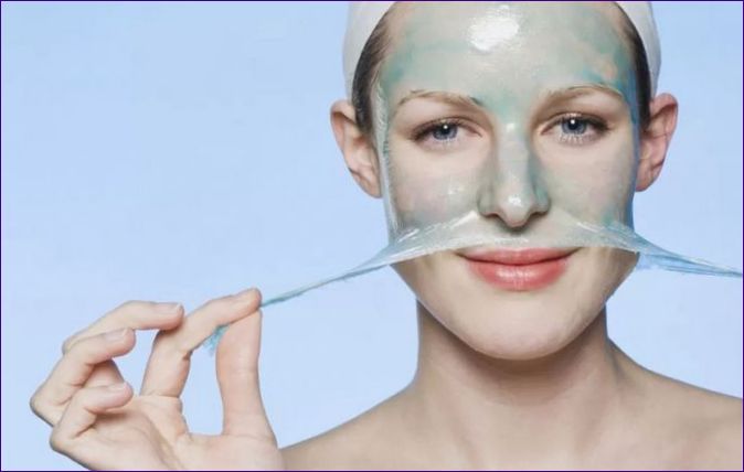 Kylande gelmask