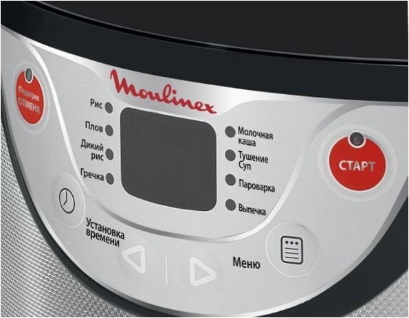 Funktioner hos en Moulinex-maskin med flera maskiner