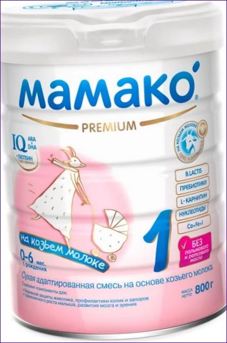 MAMACO 1 PREMIUM, FRÅN 0 TILL 6 MÅNADER, 800 G