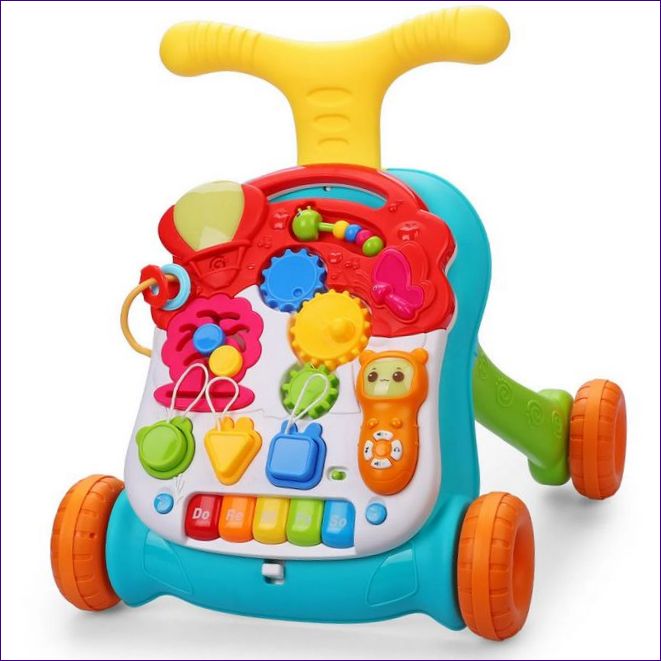 HAPPY BABY SPRINTER BABYWALKER, BISIBORD, BORD