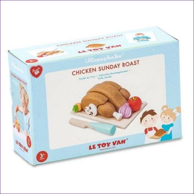 Le Toy Van Roast Chicken Food Set