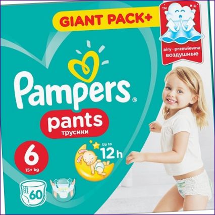 Pampers Byxor 6