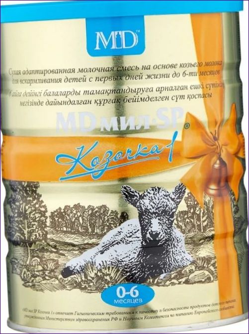 MD mil Goat Milk 1, 0-6 månader, 800g