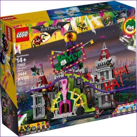 Lego The Batman Movie 70922 Jokerns herrgård