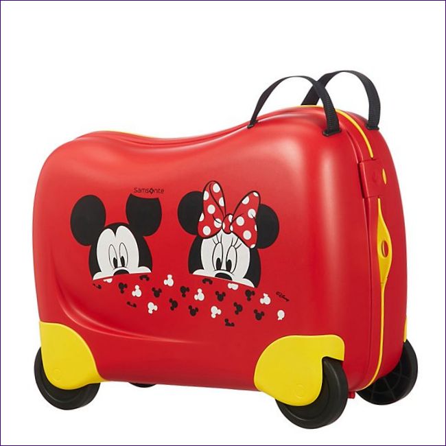 Disney by Samsonite Dream Rider Disney Minnie Mickey röd resväska