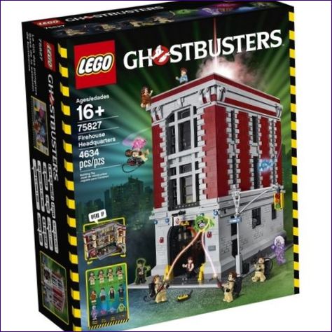 Lego Ghostbusters 75827 Högkvarteret vid brandstationen