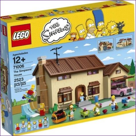 Lego The Simpsons 71006 The Simpsons hus