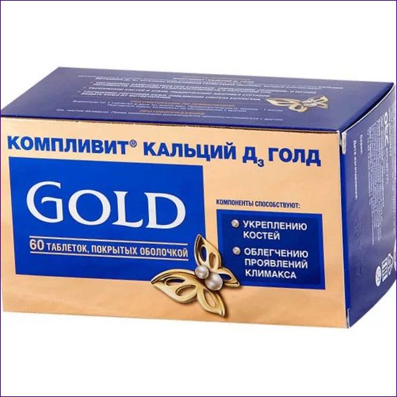 Complivit Calcium D3 Gold