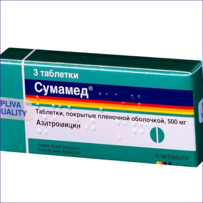 Azitromycin (Sumamed)