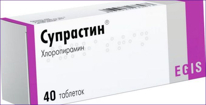 Klorpyramin (Suprastine)