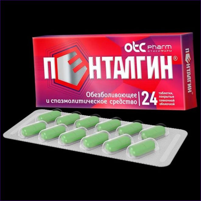 Pentalgin (Drotaverin+Koffein+Naproxen+Paracetamol+Pheniramin maleat)