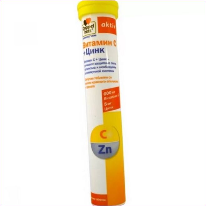 Doppelgerz Vitamin C plus zink