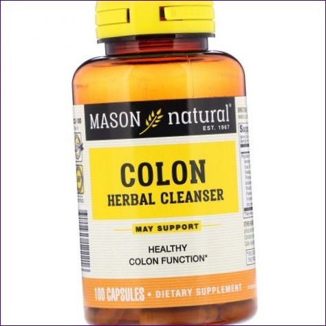 Mason Natural Intestinal Cleansing Herbal Supplement