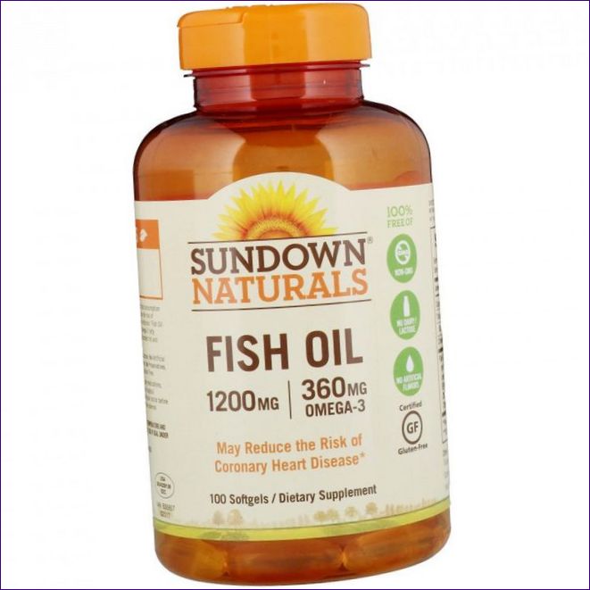 Sundown Naturals fiskolja