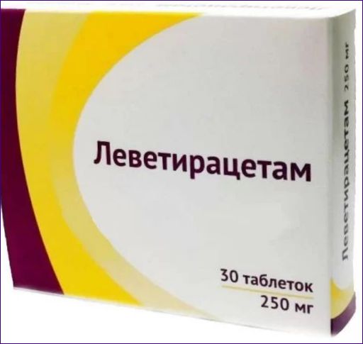 Levetiracetam (Keppra, Levitinol, Epitherra)