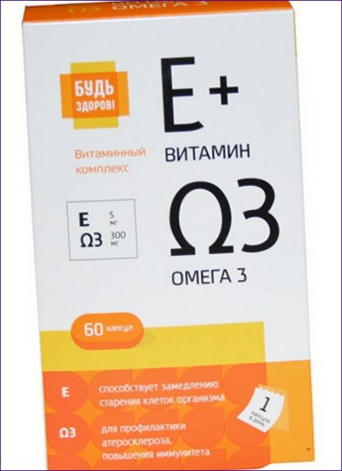 Be Healthy Omega-3 + vitamin E