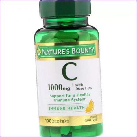 Nature's Bounty Vitamin C med nypon