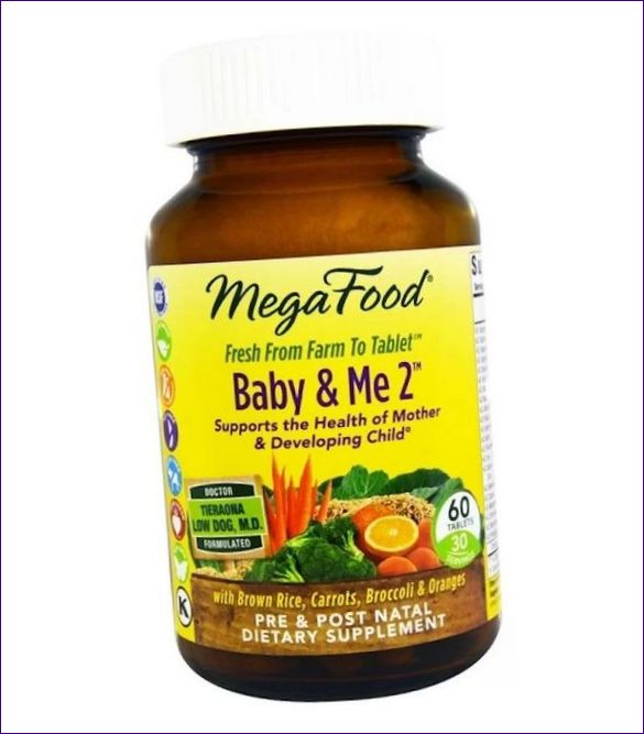 MEGAFOOD PRENATALA VITAMINER BABY ME 2