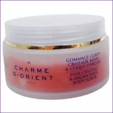 Gommage Corps Cristaux Roses Coque D'argan Charme D'Orient