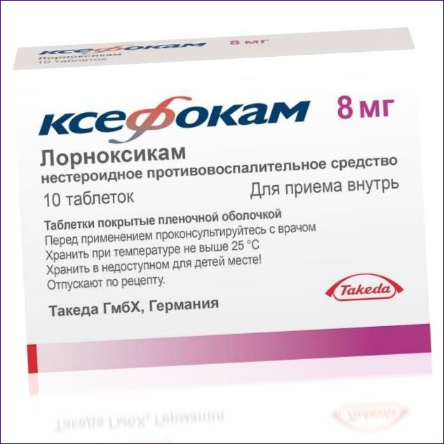 Xefocam (lornoxicam)