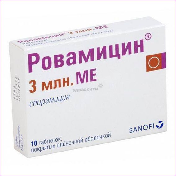 Spiramycin (Rovamycin)