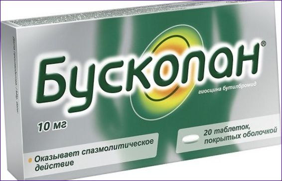 Hyoscinbutylbromid (Buscopan)