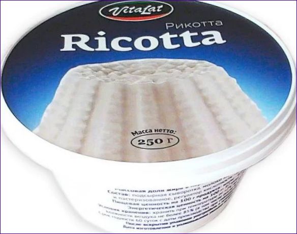 Vitalat Ricottaost, 40 %