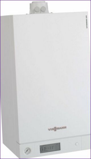 Viessmann Vitodens 100-W B1HC043, 35 kW, enkelkrets