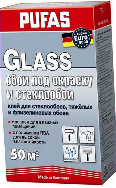 PUFAS GT GLASS Glas tapet