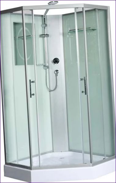 IDO Showerama 9-5 låg duschkabin 90cm*90cm