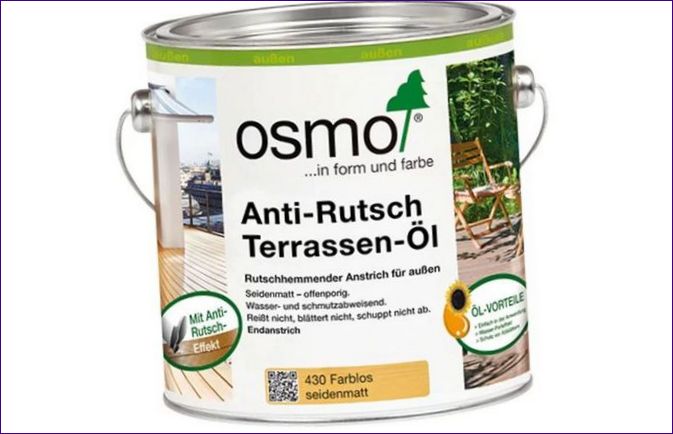 Osmo Anti-Rutsch Terrassen Öl