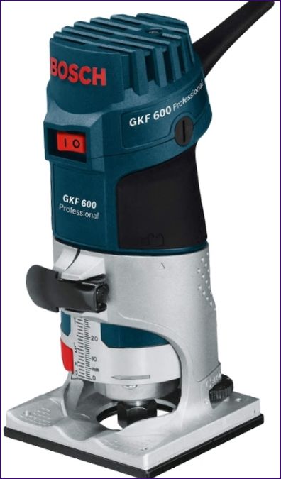 Bosch GKF 600 Professional (+ tillbehör), 600 W