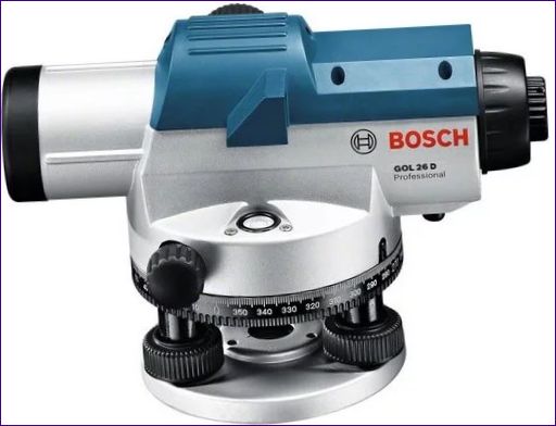 BOSCH GOL 26 D + BT 160 + GR 500 skena