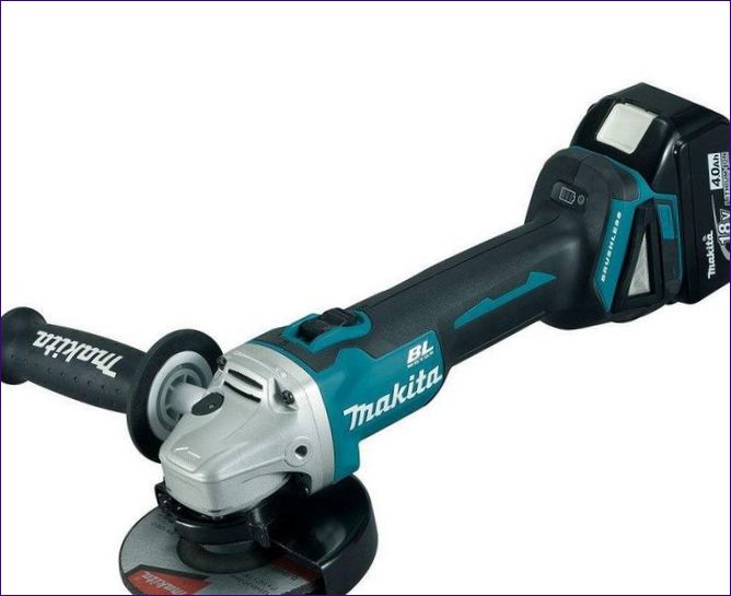 Makita DGA504RF, 18 V, 125 mm