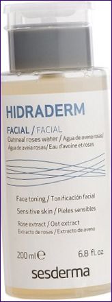 SesDerma Tonic med Hidraderm havre- och rosextrakt