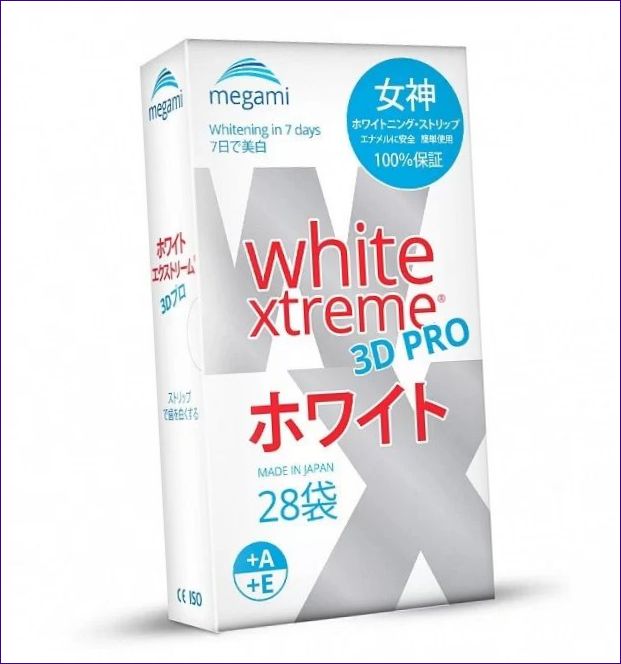 MEGAMI WHITE XTREME 3D PRO VITARE REMSOR