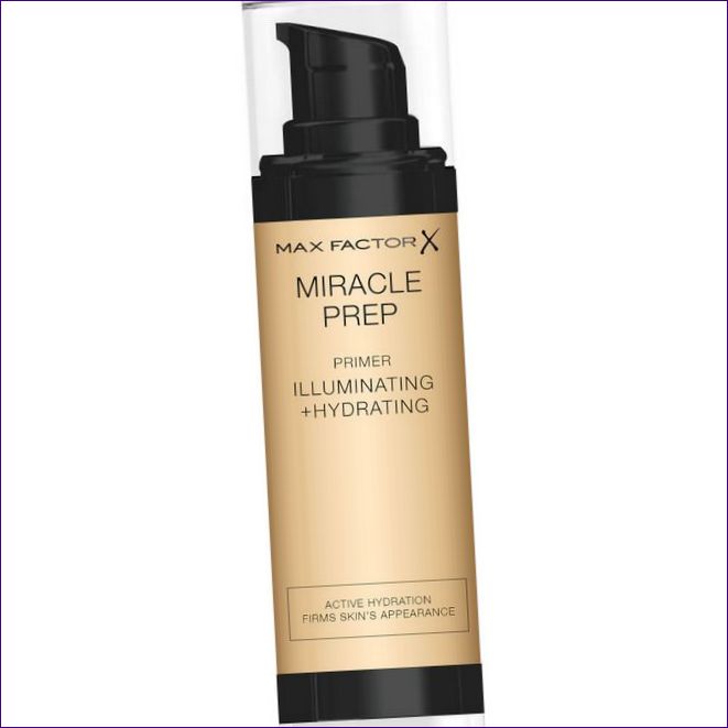 MAX FACTOR FACE PRIMER MIRACLE PREP ILLUMINATING HYDRATING PRIMER