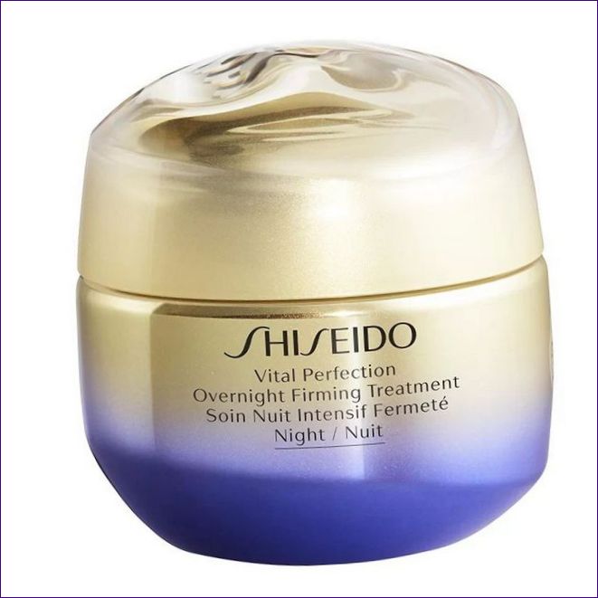 Shiseido Vital Perfection Night Cream för att strama upp huden