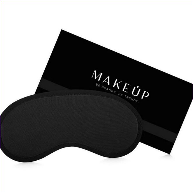 Sömnmask svart Classic MakeUp