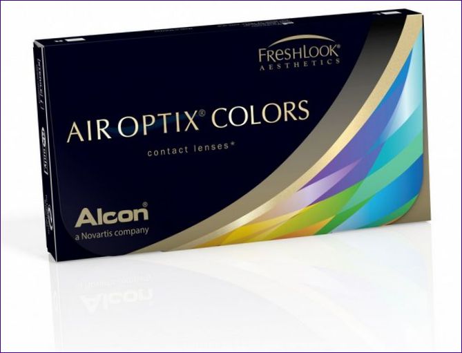 Air Optix (Alcon) Färger