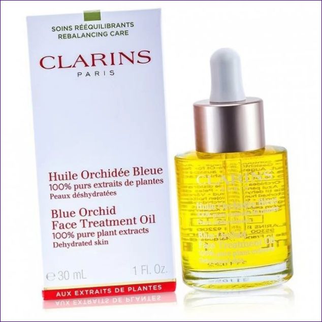 CLARINS BLUE ORCHID ANSIKTSOLJA FÖR TORR HUD