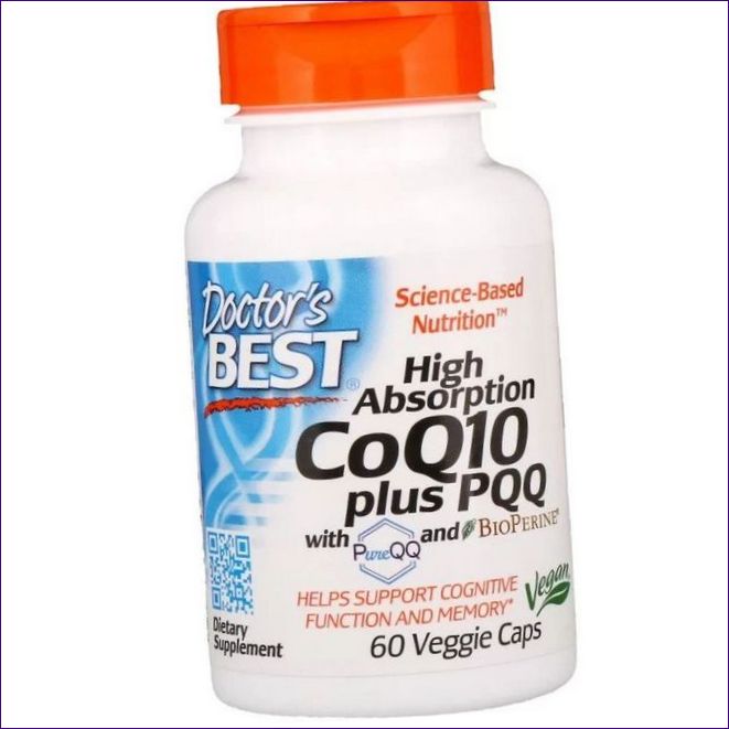 Doctor's Best CoQ10 med hög absorption