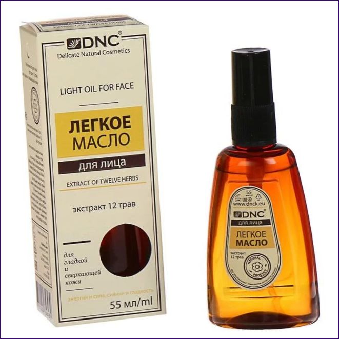 DNC Light Face Oil 12 örtextrakt.webp