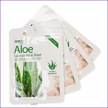 LA MISO FABRIC MASK PREMIUM ESSENCE MASK MED ALOE VERA-EXTRAKT