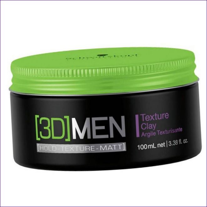 Schwarzkopf Professional 3D MEN Texture Clay