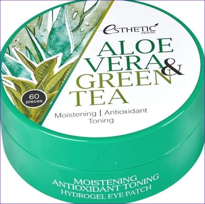 Esthetic House Aloe Vera Green Tea Hydrogel Eye Patch